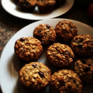 Oatmeal-muffins