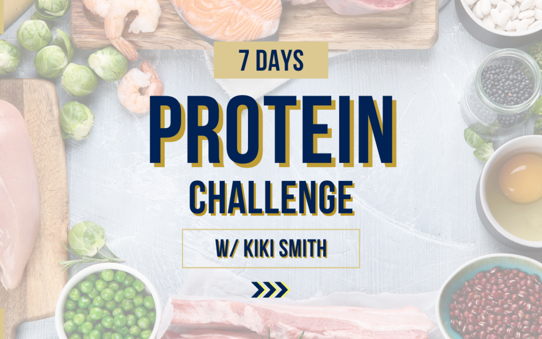 Do you eat enough protein? {7-Day Protein Challenge}